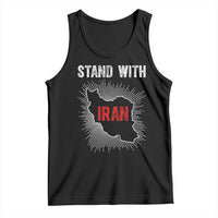 Free Iran Support Tank Top Stand With Iran