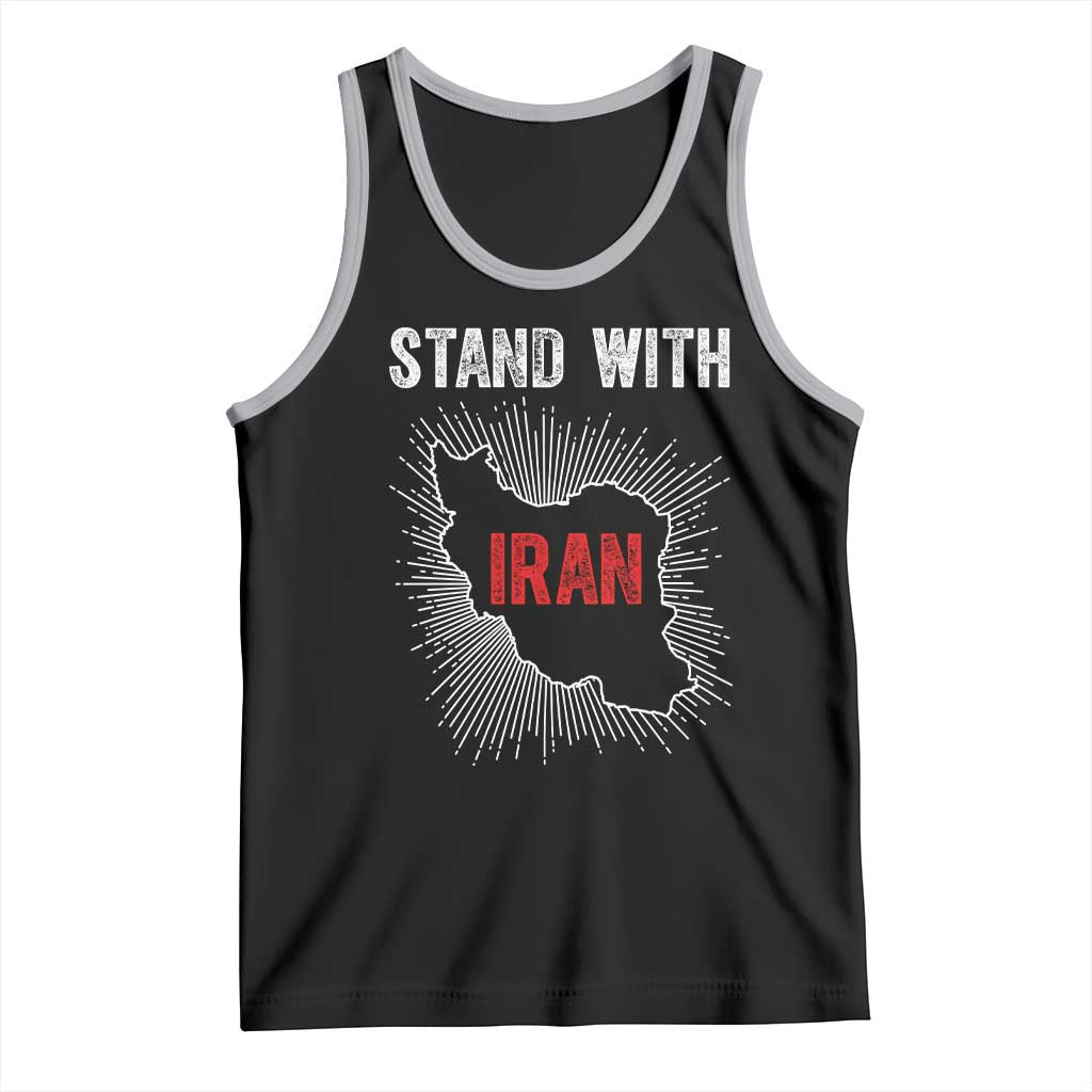 Free Iran Support Tank Top Stand With Iran