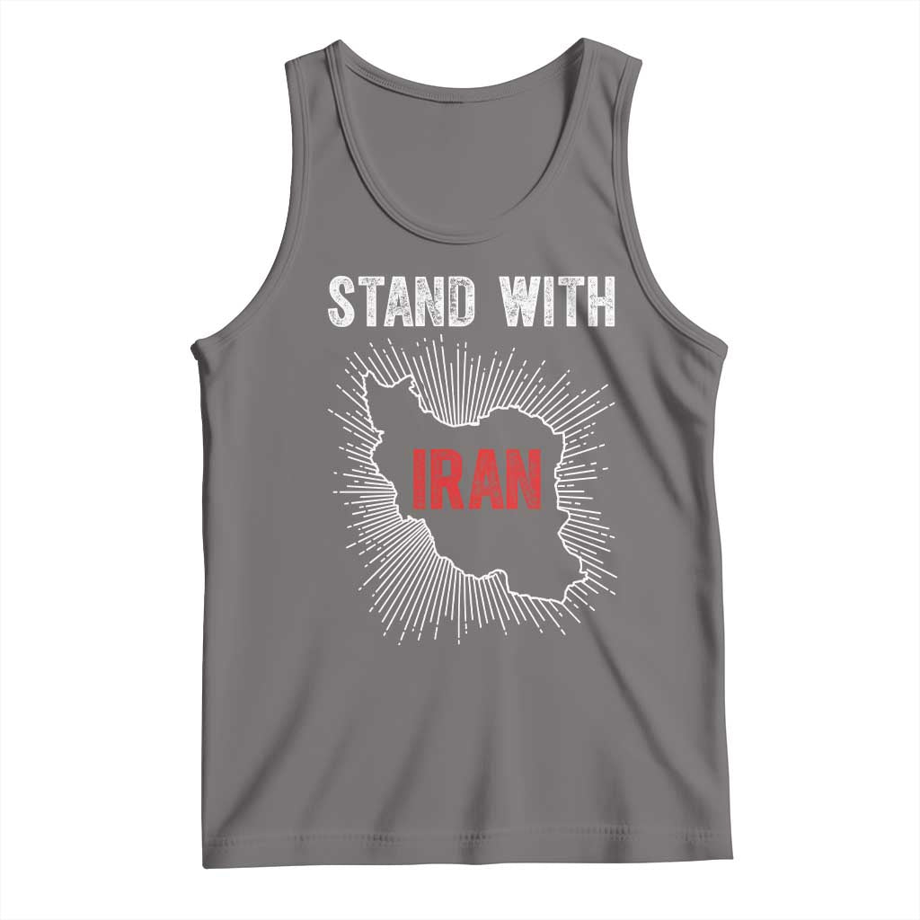 Free Iran Support Tank Top Stand With Iran