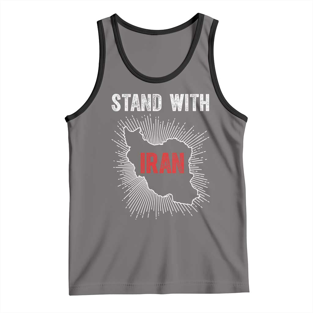 Free Iran Support Tank Top Stand With Iran