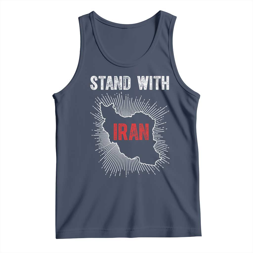 Free Iran Support Tank Top Stand With Iran