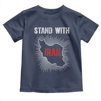 Free Iran Support Toddler T Shirt Stand With Iran