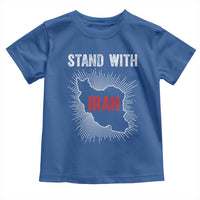 Free Iran Support Toddler T Shirt Stand With Iran