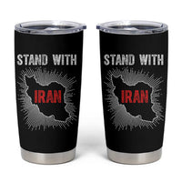 Free Iran Support Tumbler Cup Stand With Iran