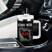 Free Iran Support Tumbler With Handle Stand With Iran