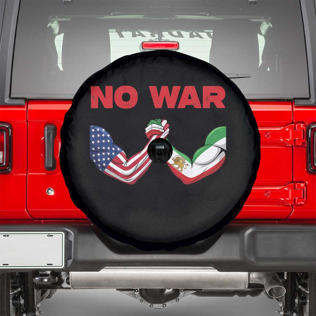 Free Iran Spare Tire Cover No War Support Iranian Freedom