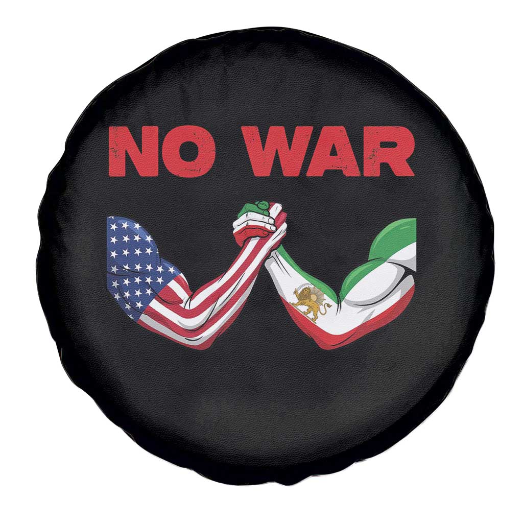 Free Iran Spare Tire Cover No War Support Iranian Freedom