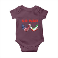 Free Iran Baby Onesie No War Support Iranian Freedom