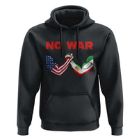 Free Iran Hoodie No War Support Iranian Freedom