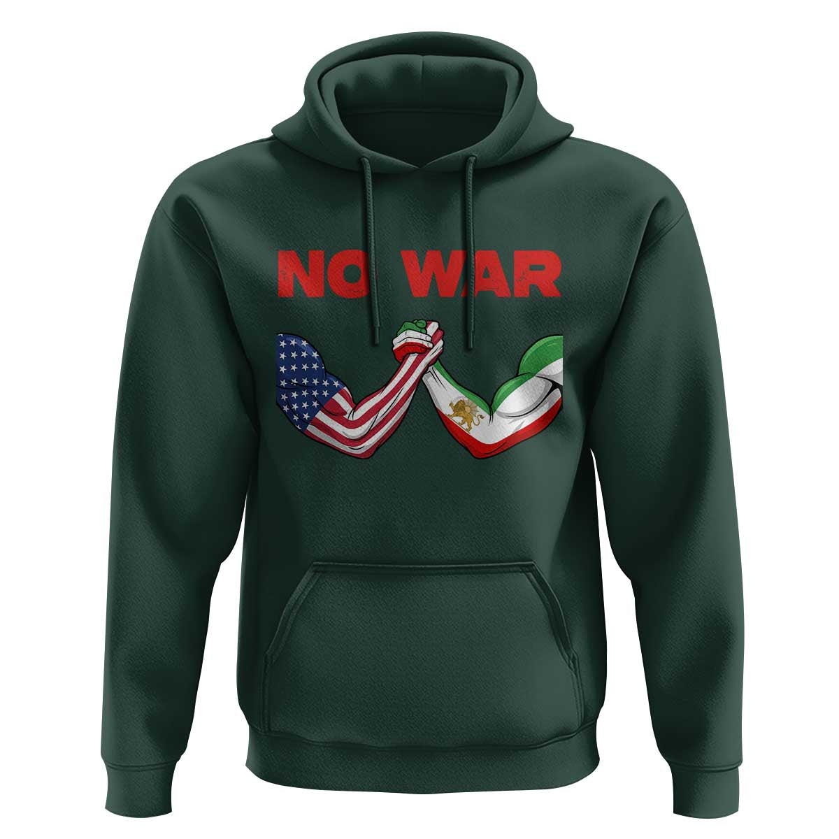 Free Iran Hoodie No War Support Iranian Freedom