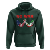 Free Iran Hoodie No War Support Iranian Freedom