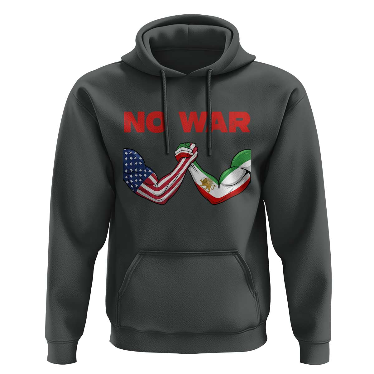 Free Iran Hoodie No War Support Iranian Freedom