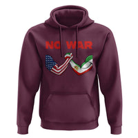 Free Iran Hoodie No War Support Iranian Freedom