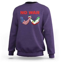 Free Iran Sweatshirt No War Support Iranian Freedom