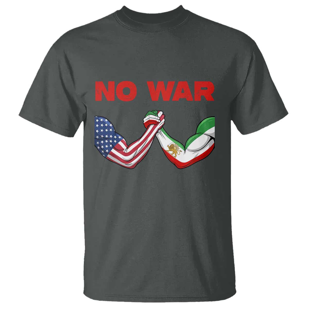 Free Iran T Shirt No War Support Iranian Freedom