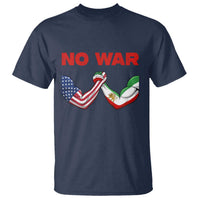 Free Iran T Shirt No War Support Iranian Freedom