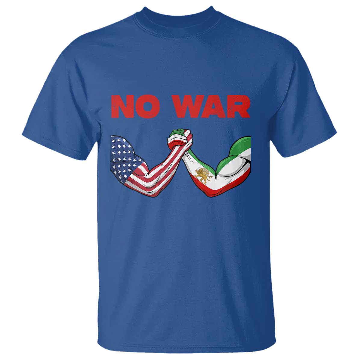 Free Iran T Shirt No War Support Iranian Freedom