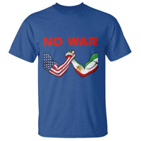 Free Iran T Shirt No War Support Iranian Freedom