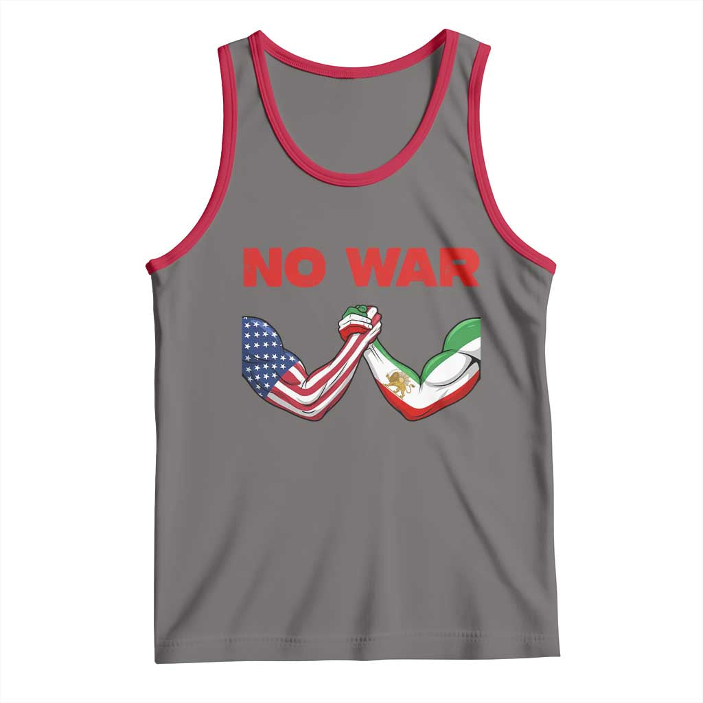 Free Iran Tank Top No War Support Iranian Freedom