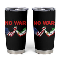 Free Iran Tumbler Cup No War Support Iranian Freedom