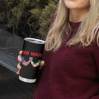 Free Iran Tumbler Cup No War Support Iranian Freedom