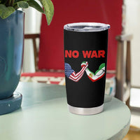 Free Iran Tumbler Cup No War Support Iranian Freedom