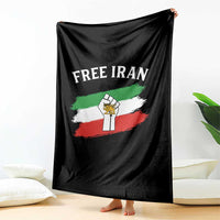 Free Iran Throw Blanket Support Iranian Freedom No War