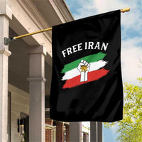 Free Iran Garden Flag Support Iranian Freedom No War