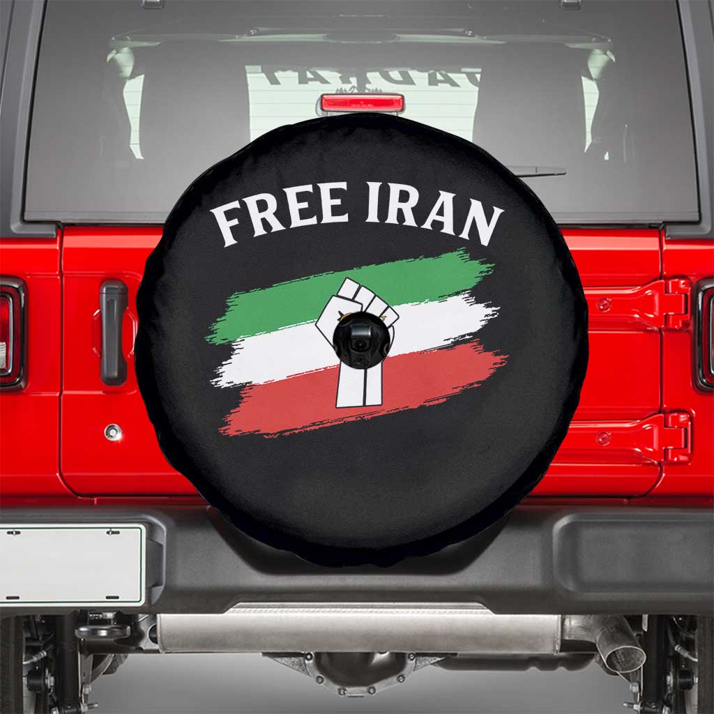 Free Iran Spare Tire Cover Support Iranian Freedom No War