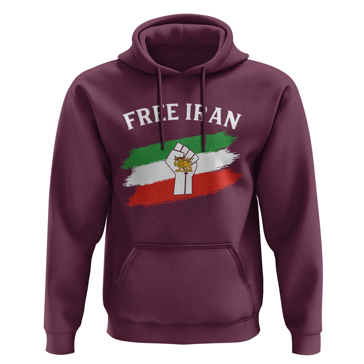 Free Iran Hoodie Support Iranian Freedom No War