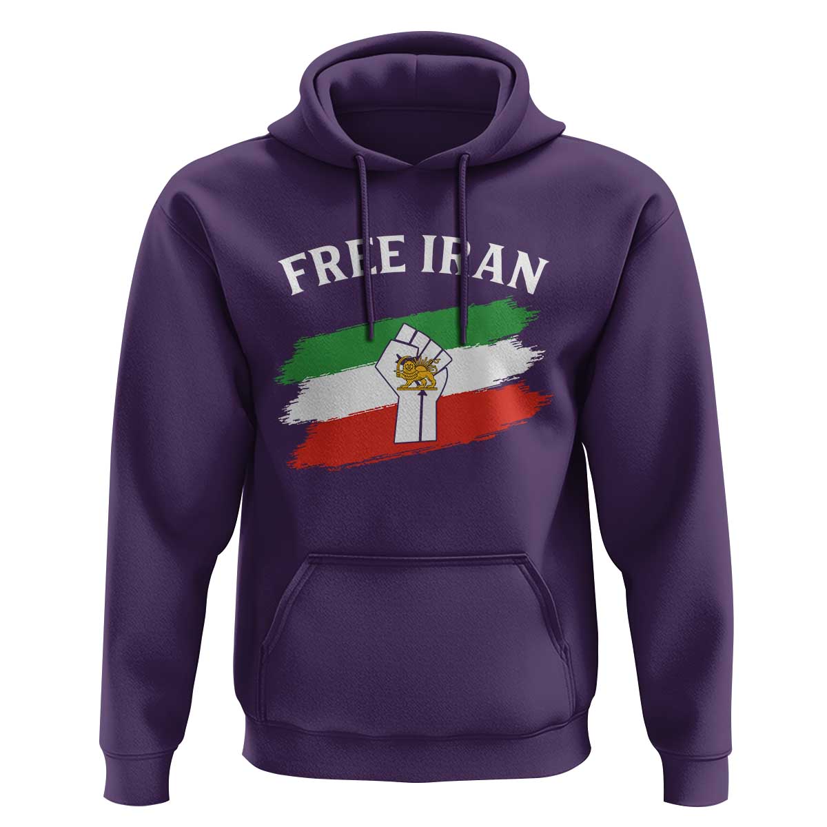 Free Iran Hoodie Support Iranian Freedom No War