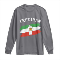 Free Iran Long Sleeve Shirt Support Iranian Freedom No War