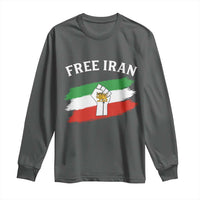 Free Iran Long Sleeve Shirt Support Iranian Freedom No War