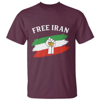 Free Iran T Shirt Support Iranian Freedom No War