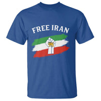 Free Iran T Shirt Support Iranian Freedom No War