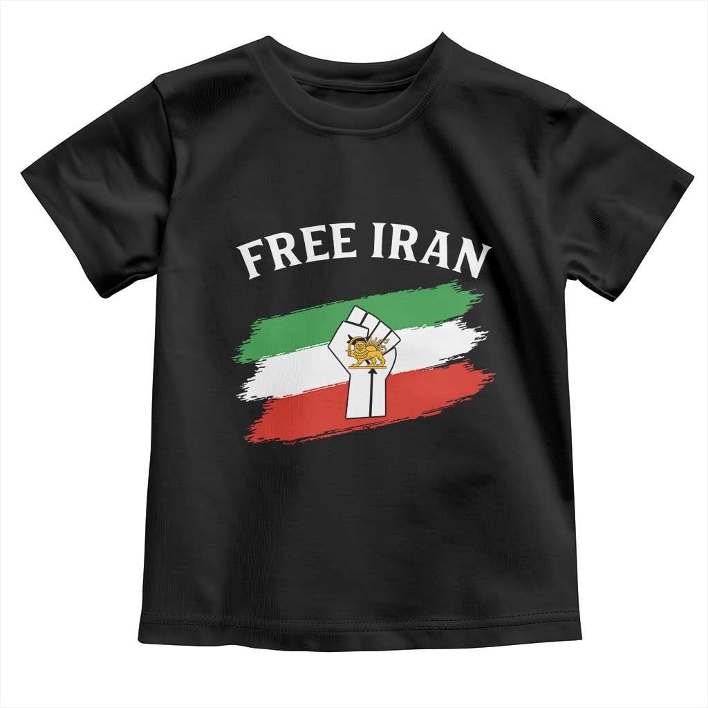Free Iran Toddler T Shirt Support Iranian Freedom No War
