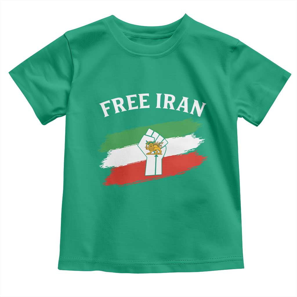 Free Iran Toddler T Shirt Support Iranian Freedom No War
