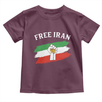 Free Iran Toddler T Shirt Support Iranian Freedom No War