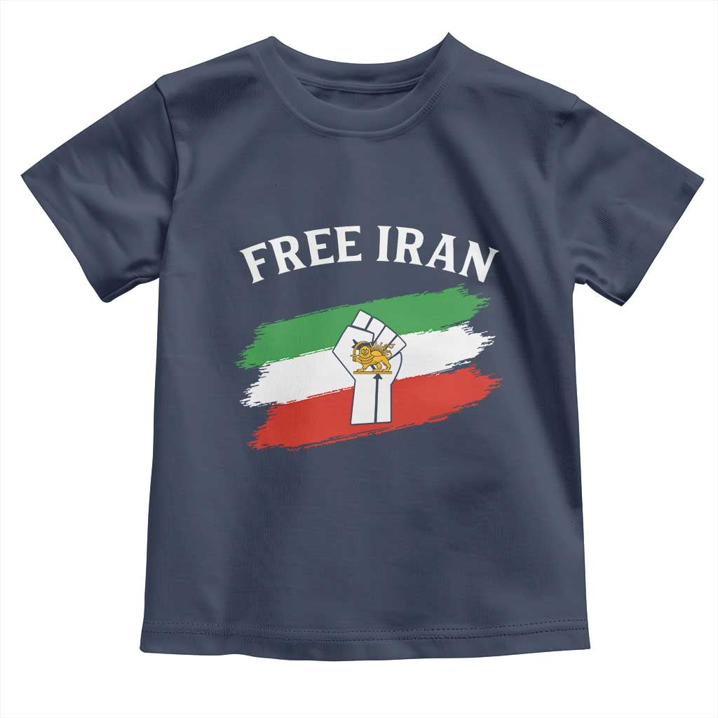 Free Iran Toddler T Shirt Support Iranian Freedom No War