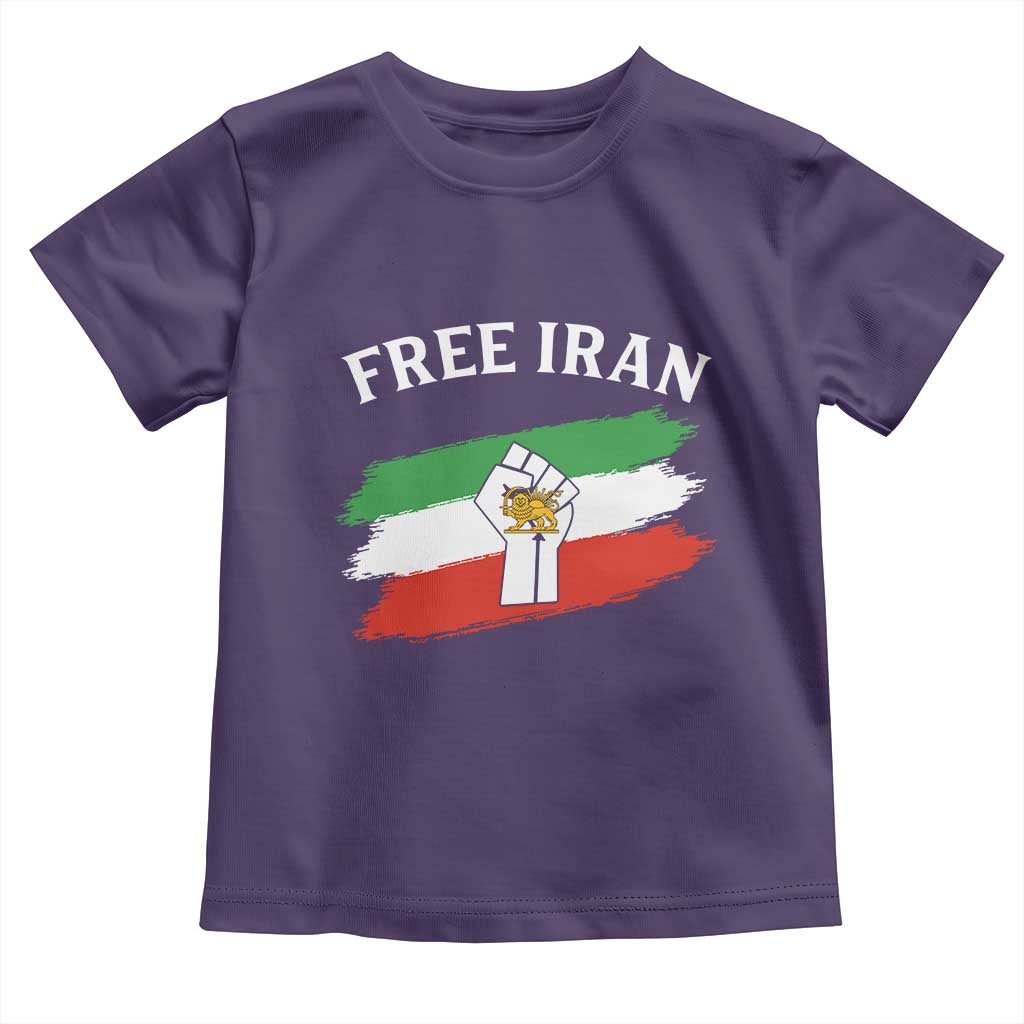 Free Iran Toddler T Shirt Support Iranian Freedom No War