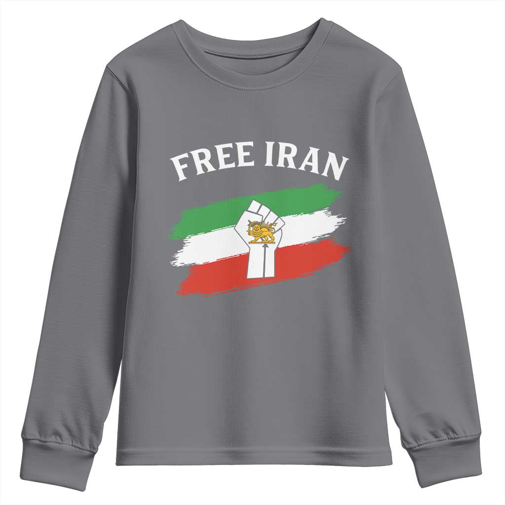 Free Iran Youth Sweatshirt Support Iranian Freedom No War