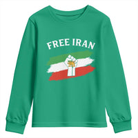 Free Iran Youth Sweatshirt Support Iranian Freedom No War