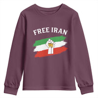 Free Iran Youth Sweatshirt Support Iranian Freedom No War