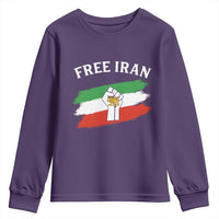 Free Iran Youth Sweatshirt Support Iranian Freedom No War