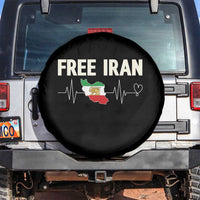 Free Iran Flag Spare Tire Cover Support Iranian Freedom