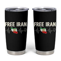 Free Iran Flag Tumbler Cup Support Iranian Freedom
