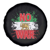 Free Iran Flag Spare Tire Cover No War Support Iranian Freedom