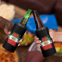 Free Iran Flag 4 in 1 Can Cooler Tumbler No War Support Iranian Freedom