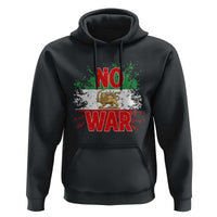 Free Iran Flag Hoodie No War Support Iranian Freedom