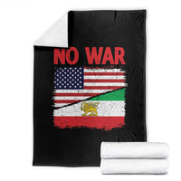 Free Iran Throw Blanket No War Peace American Iran Unity